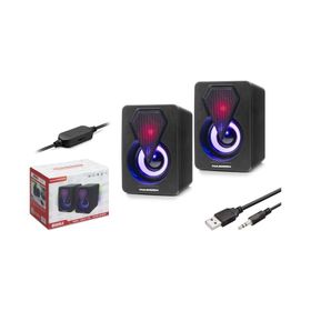 Hadron HD6053 1.1 Ledli Siyah Bilgisayar Speaker