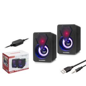 Hadron HD6053 1.1 Ledli Siyah Bilgisayar Speaker