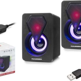 Hadron HD6053 1.1 Ledli Siyah Bilgisayar Speaker