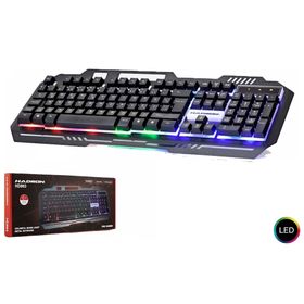 Hadron HD863 Kablolu Metal Rgb Işıklı Oyuncu Klavyesi