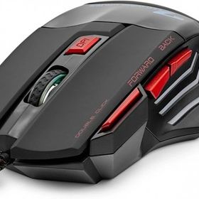 Hadron HDG30 3600DPI Ledli 1.44 mt USB Kablolu Siyah-Kırmızı Oyuncu Mouse