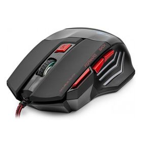 Hadron HDG30 3600DPI Ledli 1.44 mt USB Kablolu Siyah-Kırmızı Oyuncu Mouse