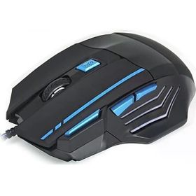 Hadron HDG30 3600DPI Ledli 1.44 mt USB Kablolu Siyah-Mavi Oyuncu Mouse