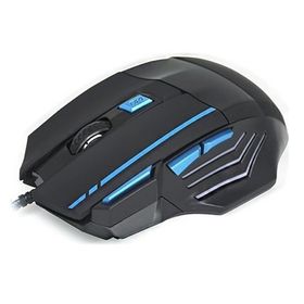Hadron HDG30 3600DPI Ledli 1.44 mt USB Kablolu Siyah-Mavi Oyuncu Mouse