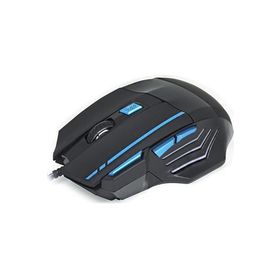 Hadron HDG30 3600DPI Ledli 1.44 mt USB Kablolu Siyah-Mavi Oyuncu Mouse