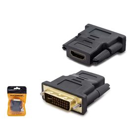 Hadron HDX1260 DVI M 24+5 HDMI F Siyah Dönüştürücü Adaptör