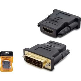 Hadron HDX1260 DVI M 24+5 HDMI F Siyah Dönüştürücü Adaptör