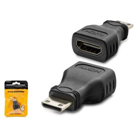 Hadron HDX1268 Mini HDMI M HDMI F Siyah Dönüştürücü Adaptör