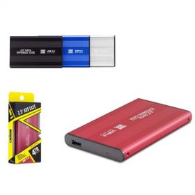 Hadron Hdx1751 Usb3.0 Metal Sata 2.5 İnç Çok Renkli Hdd Kutusu