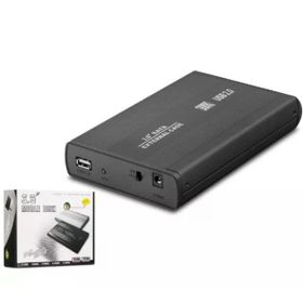 Hadron Hdx1753 Hdd Kutusu Usb2.0 Metal Sata 3.5 İnç Siyah Hdd Kutu
