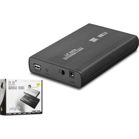Hadron HDX1753 USB 2.0 Sata 3.5 inç Metal Kasa Siyah Hard Disk Kutusu
