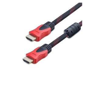 Hadron HDX2002 5 mt Kırmızı Plastik HDMI Kablo