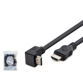 Hadron HDX2016 V1.4 1.5 mt L Tip Siyah HDMI Kablo