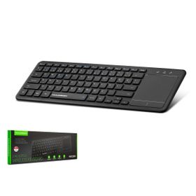Hadron HDX2505 Türkçe-Q Bluetooth 2.4GHz Kablosuz Touchpad Siyah Klavye