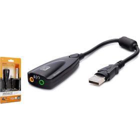 Hadron HDX5254 7.1 Sanal Surround Ses Çıkışlı 5HV2 Harici Siyah USB Ses Kartı