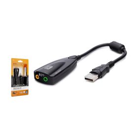 Hadron HDX5254 7.1 Sanal Surround Ses Çıkışlı 5HV2 Harici Siyah USB Ses Kartı