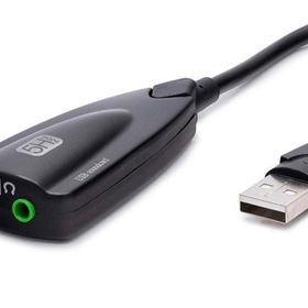 Hadron HDX5254 7.1 Sanal Surround Ses Çıkışlı 5HV2 Harici Siyah USB Ses Kartı