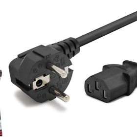 Hadron HDX5529 1 mm 500W 1.5 mt Siyah Güç Kablosu