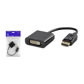 Hadron HDX7772 Displayport M DVI F 24+5 Siyah Dönüştürücü Adaptör