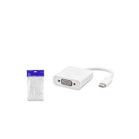 Hadron HDX7773 Type-C M VGA F Beyaz Dönüştürücü Adaptör