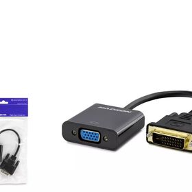 Hadron HDX7781 VGA/AV To VGA To DVI Dönüştürücü Siyah Kablo
