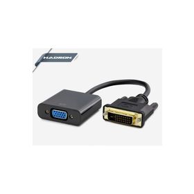 Hadron HDX7781 VGA/AV To VGA To DVI Dönüştürücü Siyah Kablo