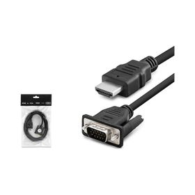 Hadron HDX7795 120Hz 1.8 mt HDMI M Siyah VGA M Kablo