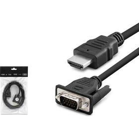 Hadron HDX7795 120Hz 1.8 mt HDMI M Siyah VGA M Kablo