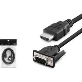 Hadron HDX7795 120Hz 1.8 mt HDMI M Siyah VGA M Kablo