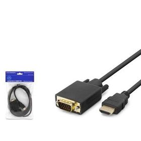 Hadron HDX7795 120Hz 1.8 mt HDMI M Siyah VGA M Kablo