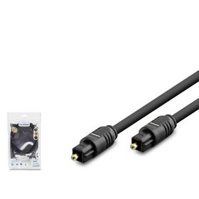 Hadron HDX7805 1.5 mt Fiber Optik Siyah Ses Kablosu