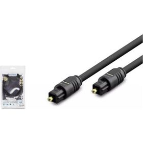 Hadron HDX7805 1.5 mt Fiber Optik Siyah Ses Kablosu