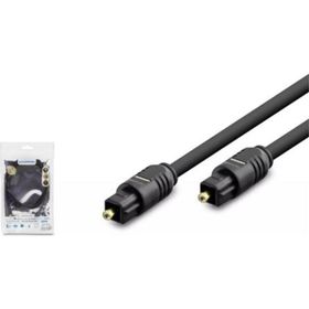 Hadron HDX7805 1.5 mt Fiber Optik Siyah Ses Kablosu