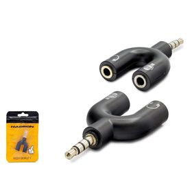 Hadron HN4612 Mikrofon Kulaklık Ayırıcı Adaptör