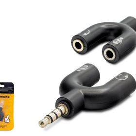 Hadron HN4612 Mikrofon Kulaklık Ayırıcı Adaptör
