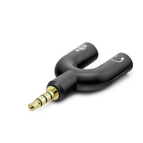Hadron HN4612K Mikrofon Kulaklık 2 lİ Çoğaltıcı Adaptör