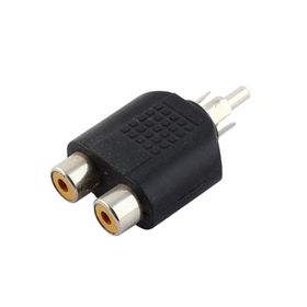 Hadron RCA Erkek 2 RCA Dişi Çevirici