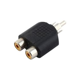 Hadron RCA Erkek 2 RCA Dişi Çevirici