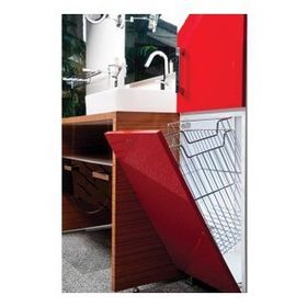 Hafele 330x290x500 mm Parlak Krom Renk Çamaşır Sepeti