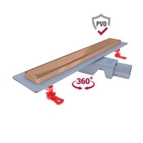 Hafele 400 mm Parlak Rose Flowline Duş Kanalı