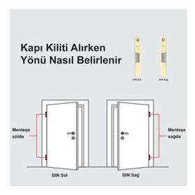 Hafele 55/18 mm Sağ Yönlü Mat Siyah Barelli Tip Gömme Kilit