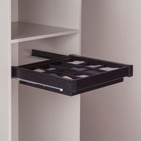 Hafele 60 cm Siyah Renk Select Hazır Ölçü Bölmeli Çekmece