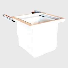 Hafele 600 mm Antrasit Dress Line Çamaşır Sepeti