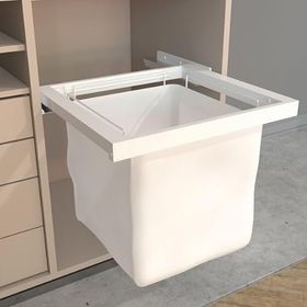 Hafele 600 mm Beyaz Dress Line Çamaşır Sepeti