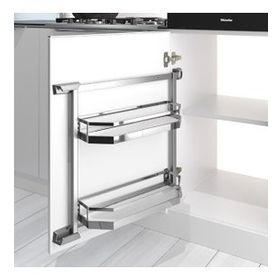 Hafele 600/600 mm A.style Krom/Beyaz Tandem Side