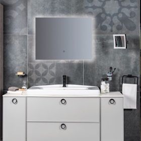 Hafele 600x800 mm Oasis Led Buğu Çözücülü Banyo Aynası