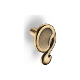 Hafele Angelo Jr Düğme Antik Bronz Kulp