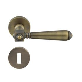Hafele Bien Oda Antik Bronz Kapı Kolu Seti
