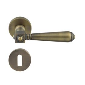 Hafele Bien Oda Antik Bronz Kapı Kolu Seti