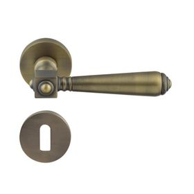 Hafele Bien Oda Antik Bronz Kapı Kolu Seti